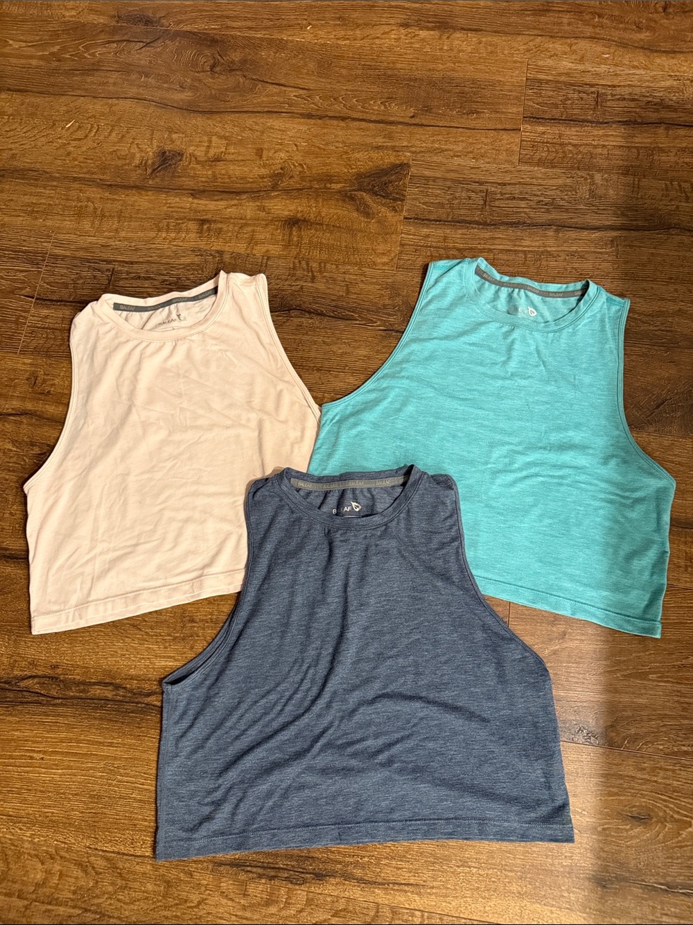 Baleaf Tank Top Trio - Teal, Navy, Blush